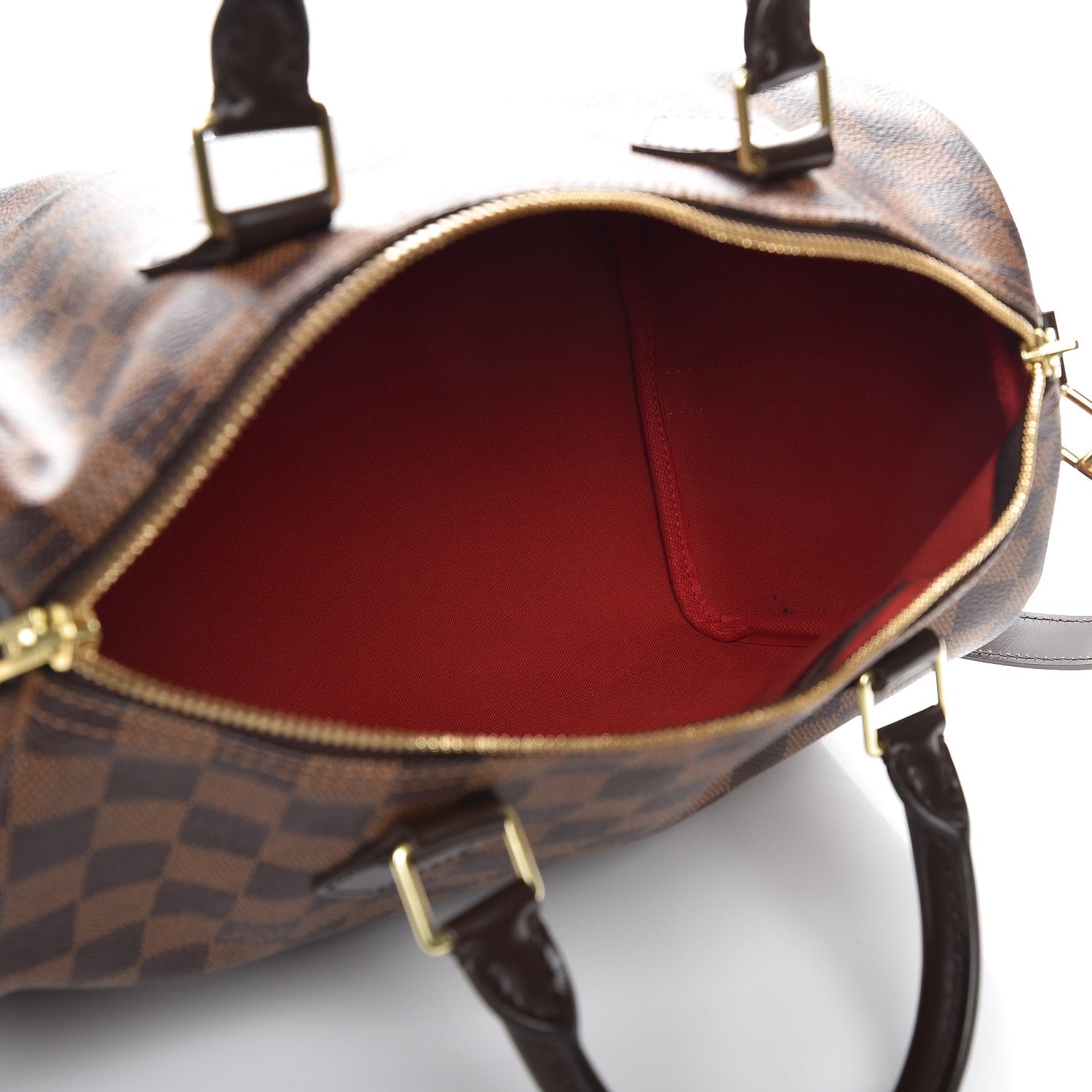 Louis Vuitton Damier Ebene Speedy Bandouliere 30 6 of 8