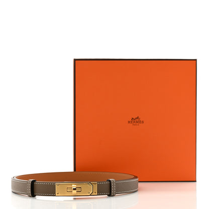 Hermes Epsom Kelly Belt Etoupe 4 of 4