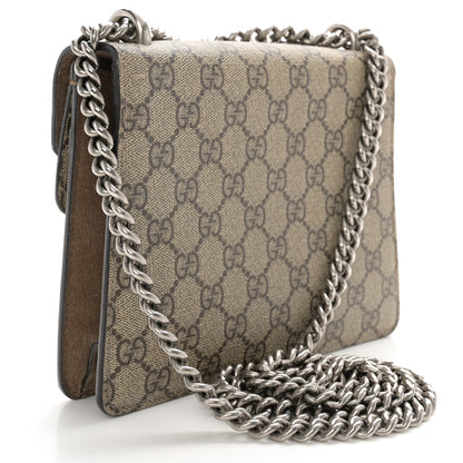 Gucci GG Supreme Monogram Mini Dionysus Shoulder Bag Taupe 3 of 17