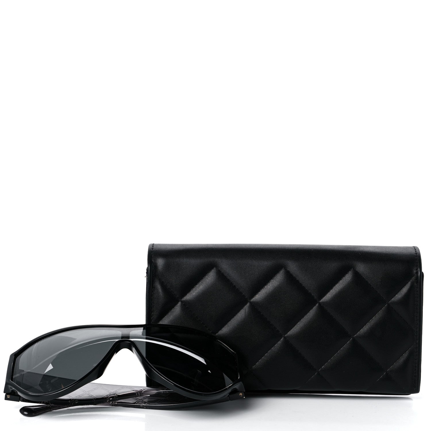 Chanel Acetate Quilted CC Sunglasses 5426 Black 7 of 7