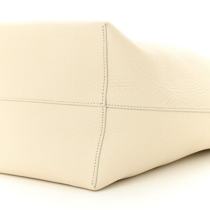 The Row Grained Calfskin Medium N/S Park Tote Ivory 10 of 11