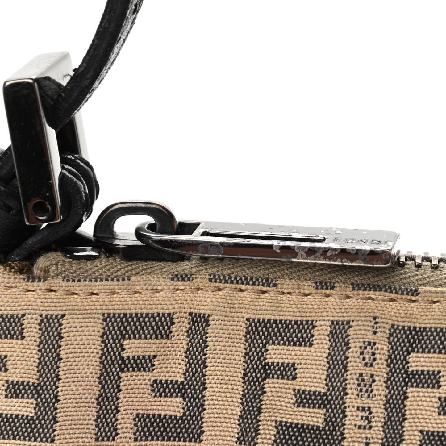 Zucchino Vitello Pochette Beige Black