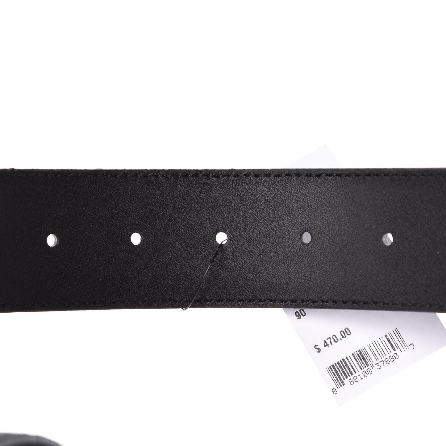 Guccissima Signature Interlocking G 40mm Belt 90 36 Black