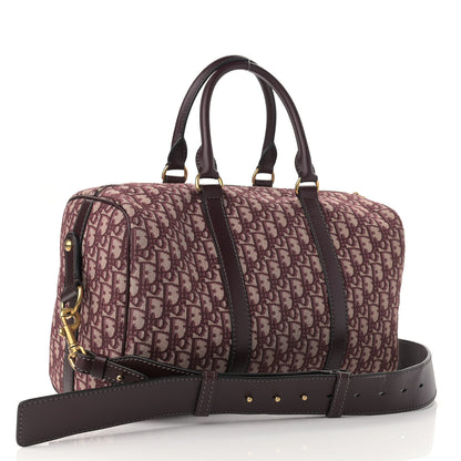 Christian Dior Oblique Boston Bag Bordeaux 3 of 11