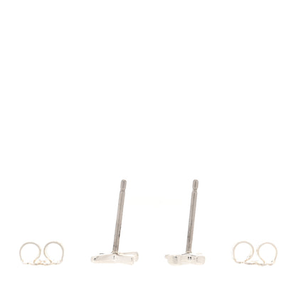 Tiffany Sterling Silver Mini Paloma Picasso Graffiti X Stud Earrings 3 of 5