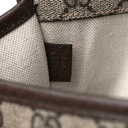 Gucci GG Supreme Monogram Neo Vintage Web Belt Bag Brown 7 of 10