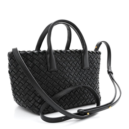 Bottega Veneta Nappa Intrecciato Mini Cabat Black 4 of 11