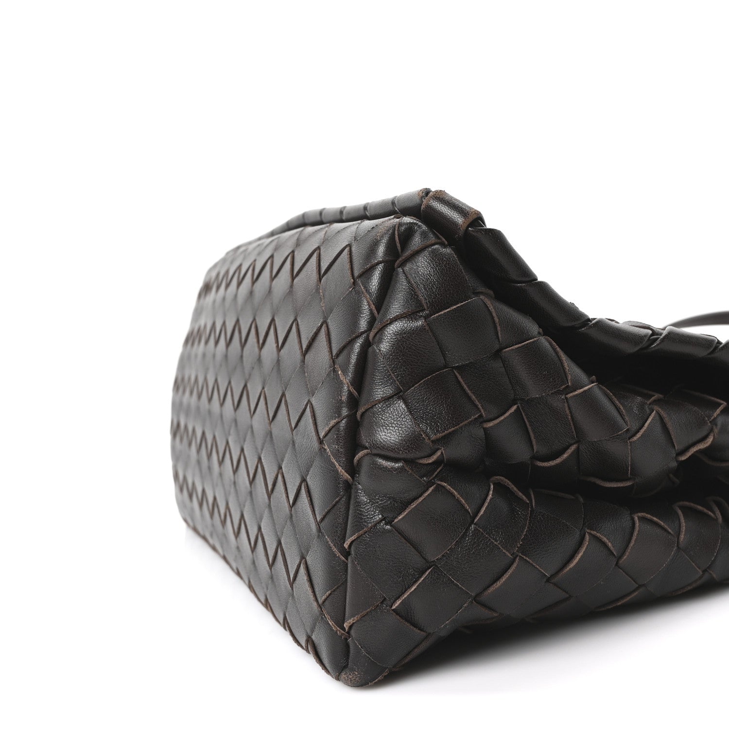 Bottega Veneta Nappa Intrecciato Crossbody Messenger Flap Ebano 10 of 10