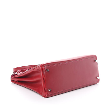 Hermes Tadelakt So Flash Kelly Retourne 35 Rubis Rose Tyrien 3 of 9