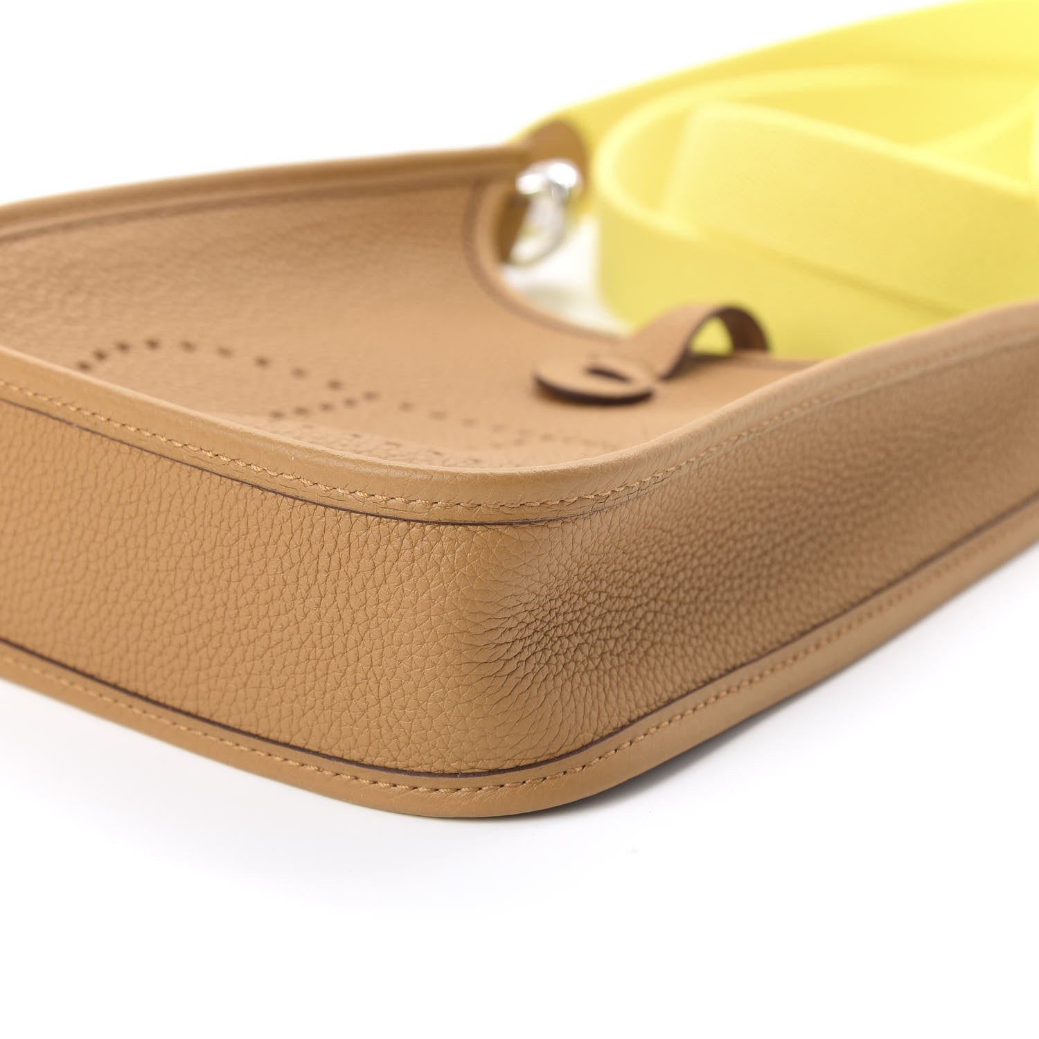 Hermes Taurillon Maurice Amazone Evelyne TPM Sesame Lime 7 of 10