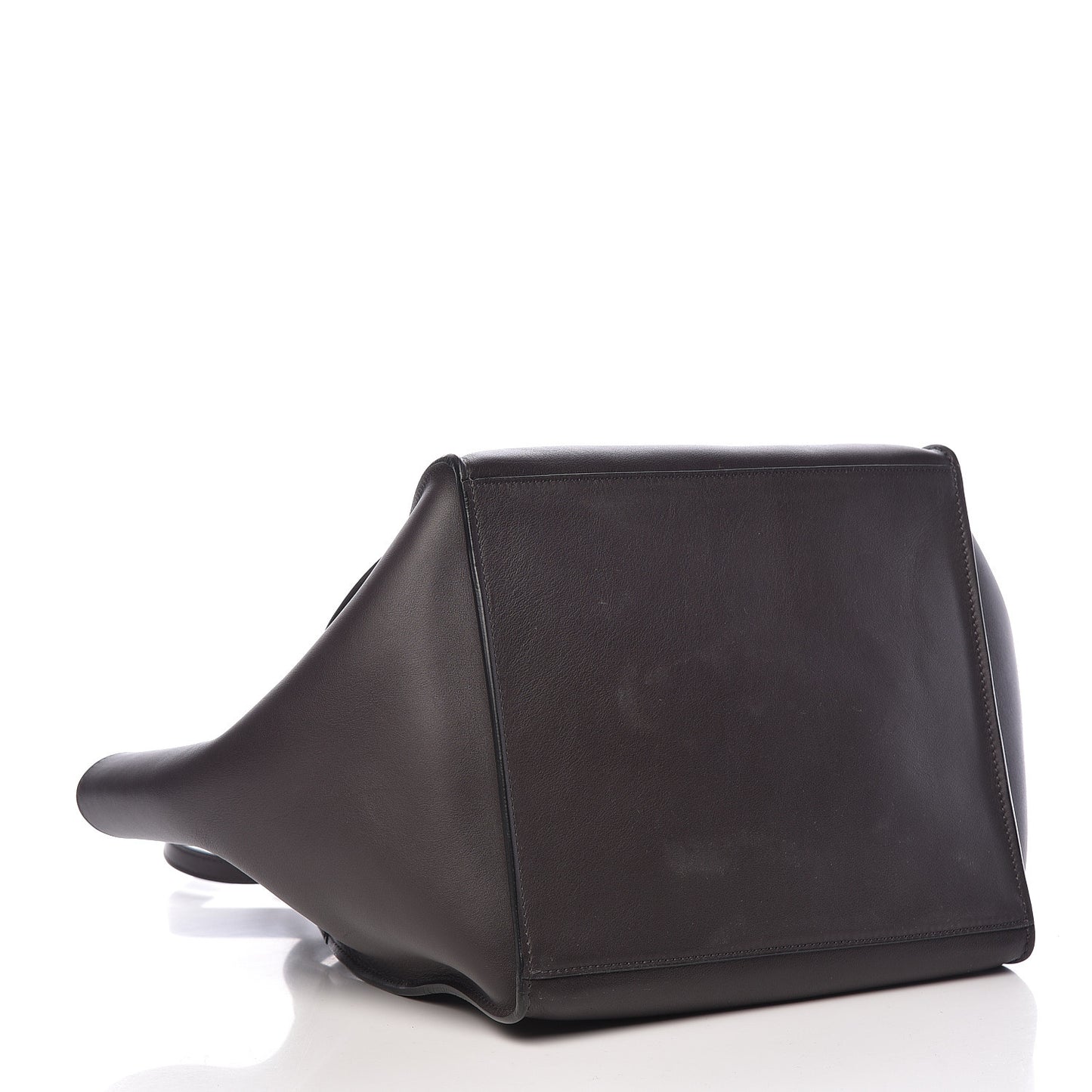 Smooth Calfskin Small Big Bag Liquorice