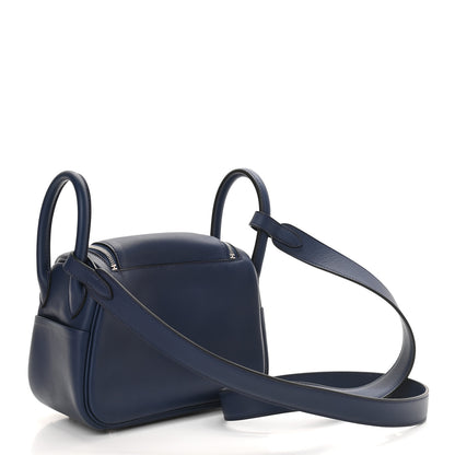Hermes Swift Verso Mini Lindy 20 Bleu Navy Bleu Frida 2 of 9