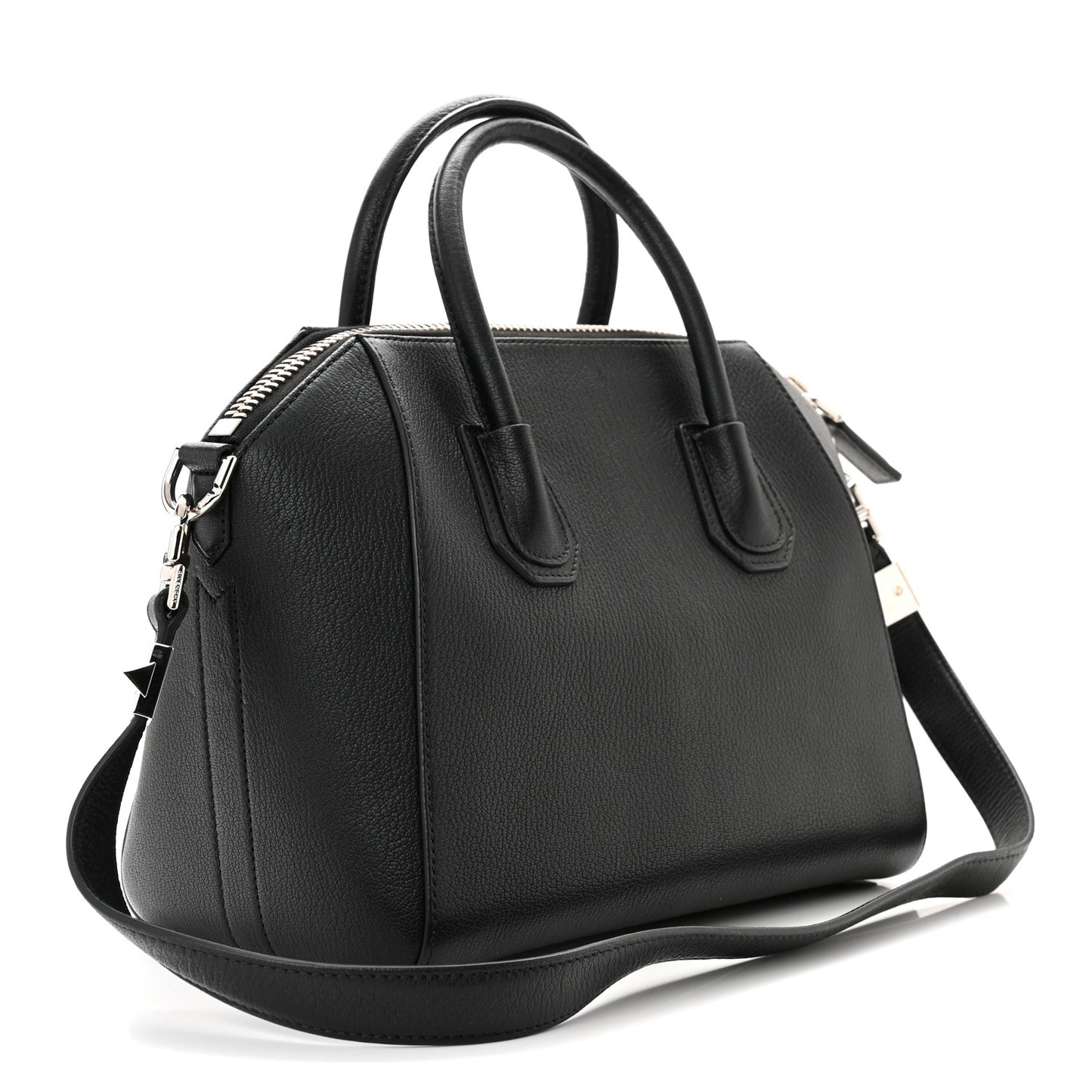Sugar Goatskin Small Antigona Black