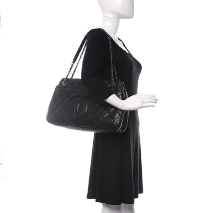 Chanel Caviar Quilted Timeless CC Soft Tote Black 2 of 9