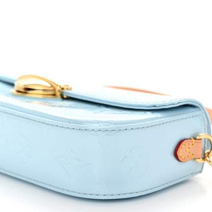 Louis Vuitton Vernis Malibu Pochette Sky Blue 9 of 9