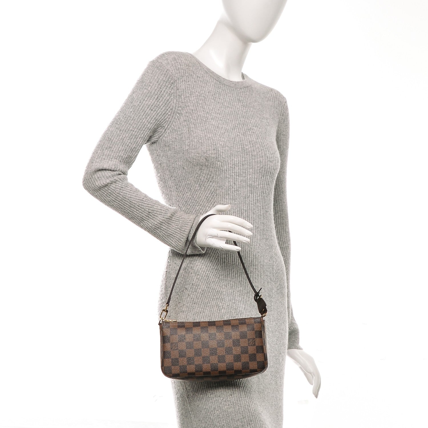 Louis Vuitton Damier Ebene Pochette Accessories NM 2 of 7