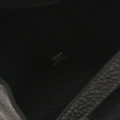 Hermes Taurillon Clemence Picotin Lock 18 PM Black 5 of 10