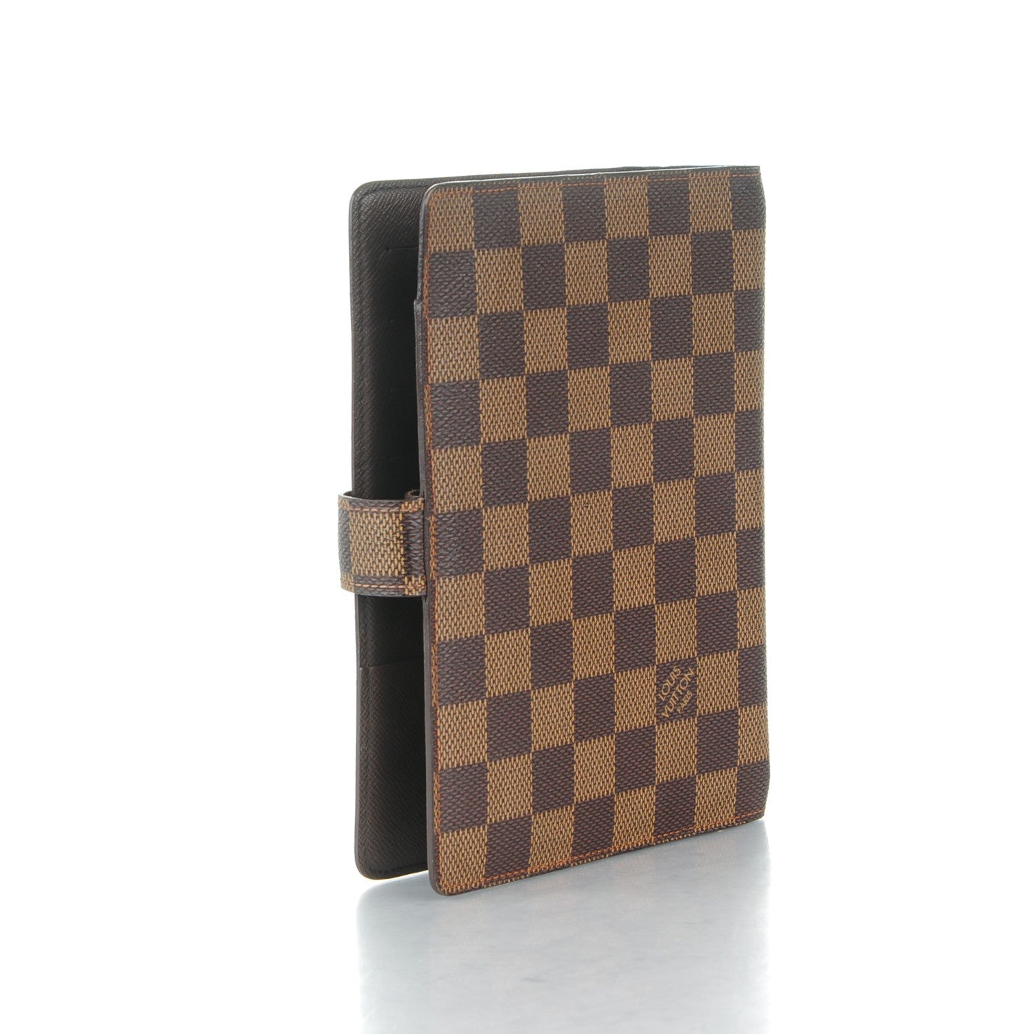 Louis Vuitton Damier Ebene Medium Ring Agenda Cover 3 of 7