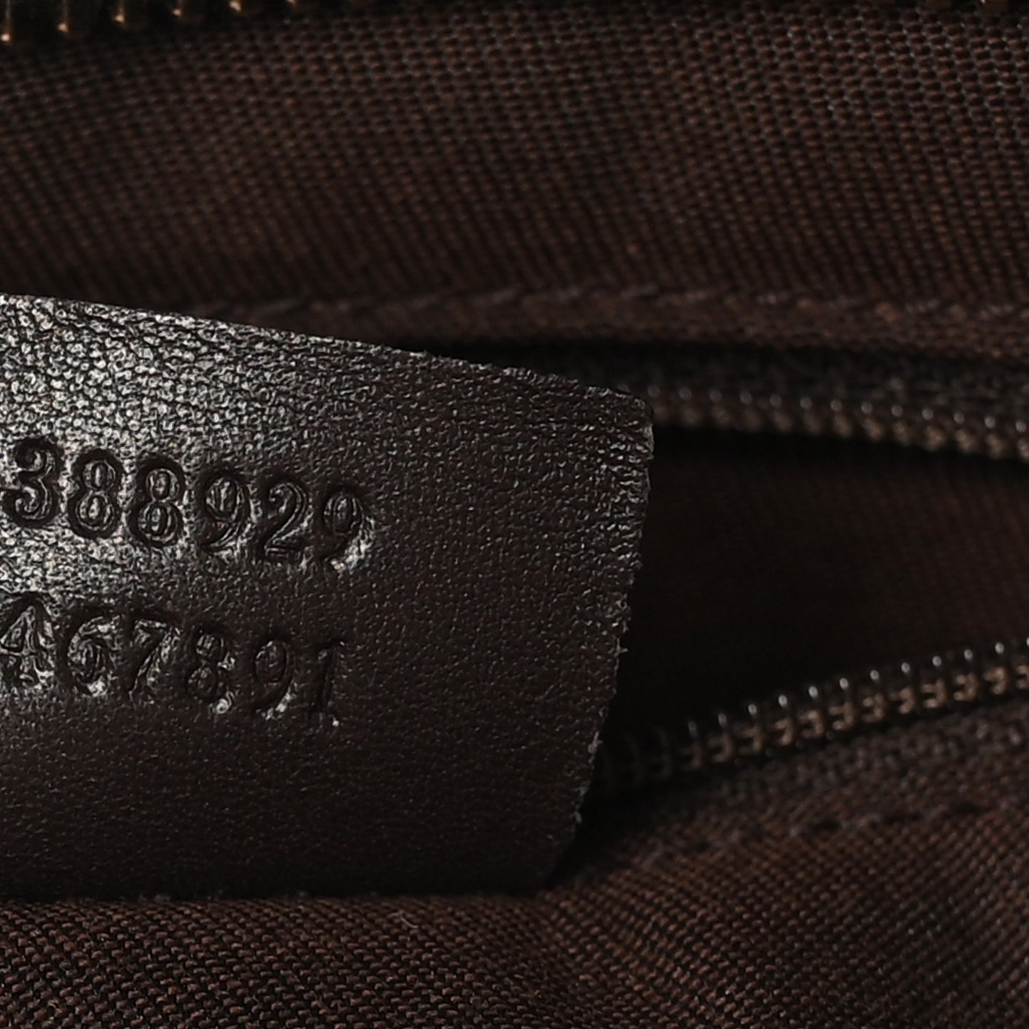GG Supreme Monogram Medium Joy Tote Dark Brown