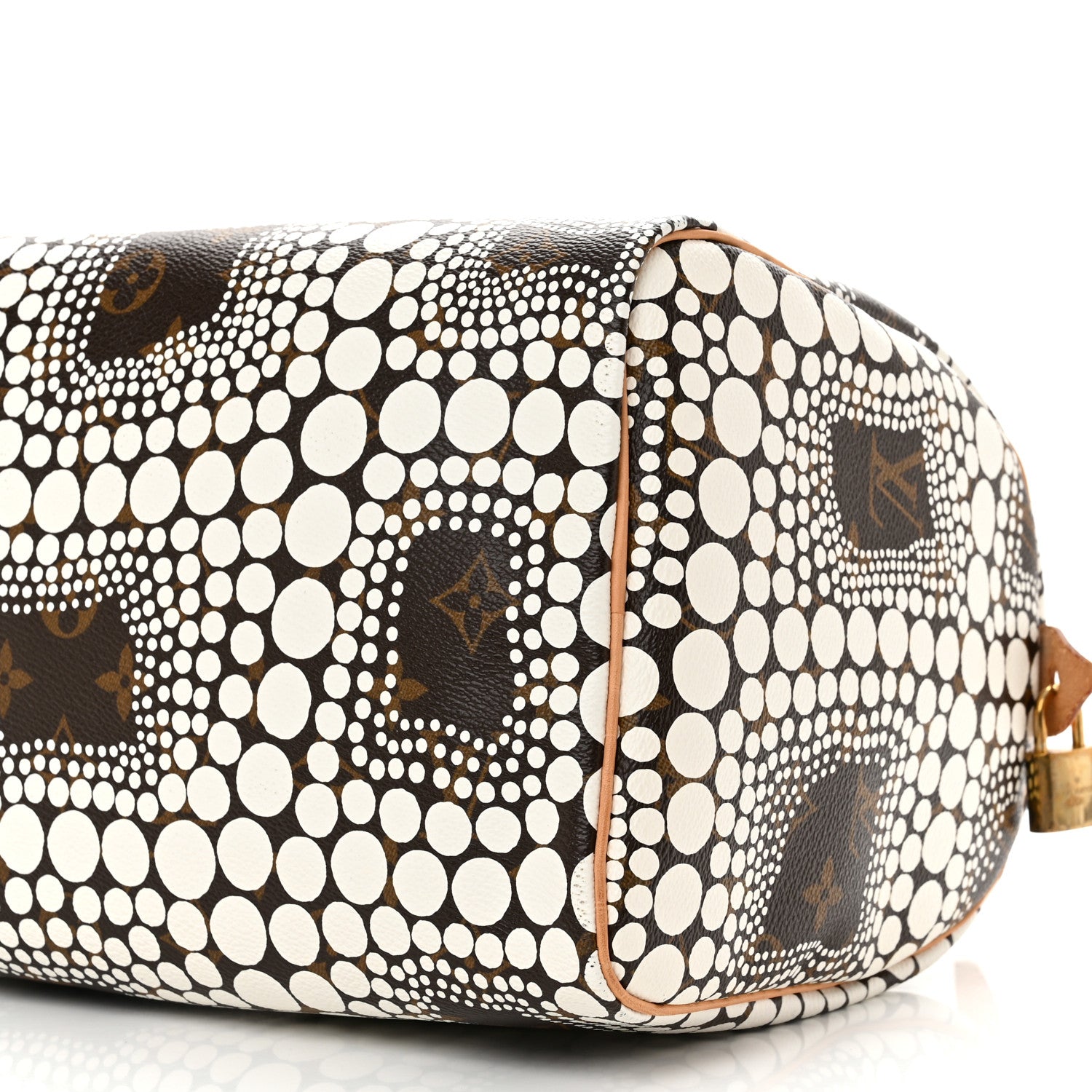 Louis Vuitton Monogram Kusama Town Speedy 30 White 10 of 12