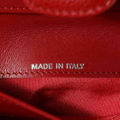 Chanel Caviar Quilted Large Flap Wallet Dark Red 16 of 16