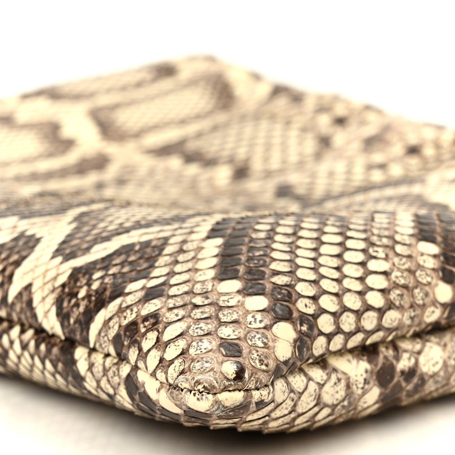 Bottega Veneta Snakeskin Dustbag Brown 10 of 10