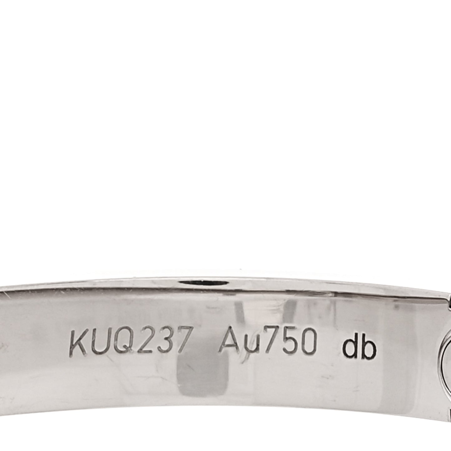 18K White Gold LOVE Bracelet 15