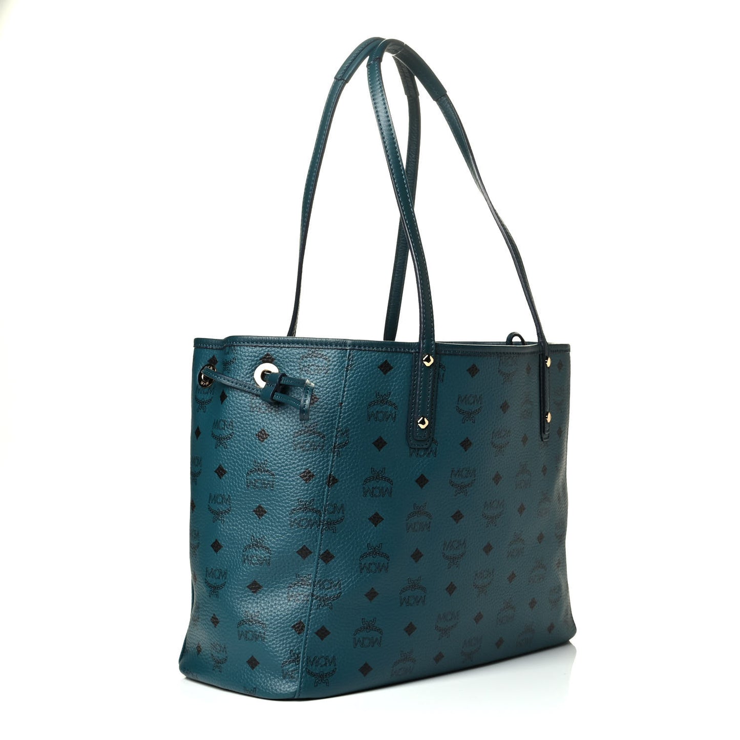 Visetos Medium Project Reversible Shopper Tote Blue