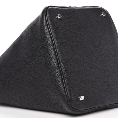 Hermes Taurillon Clemence Picotin Lock 22 MM Black 8 of 9