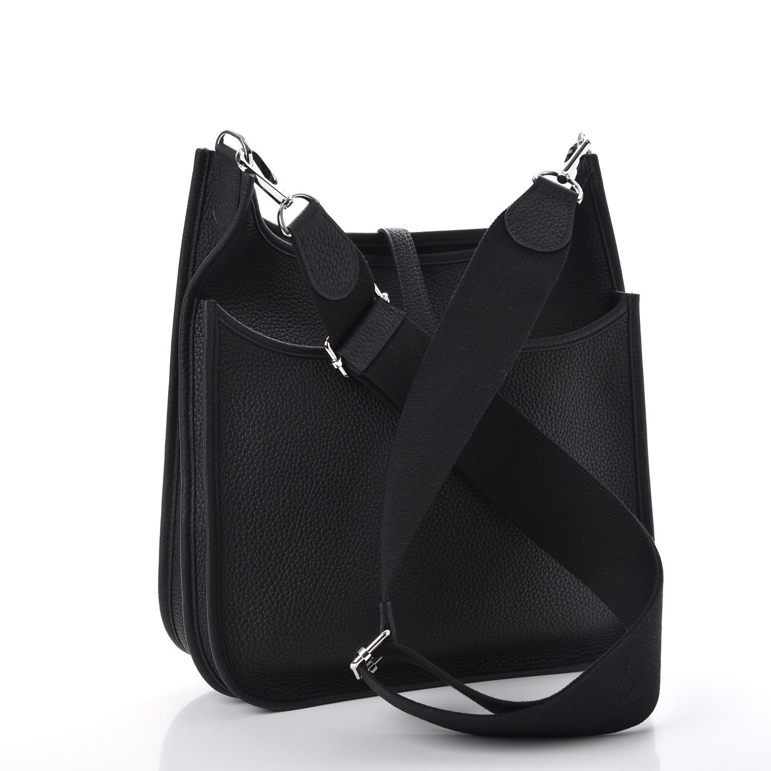 Hermes Taurillon Clemence Evelyne III PM Black 3 of 7