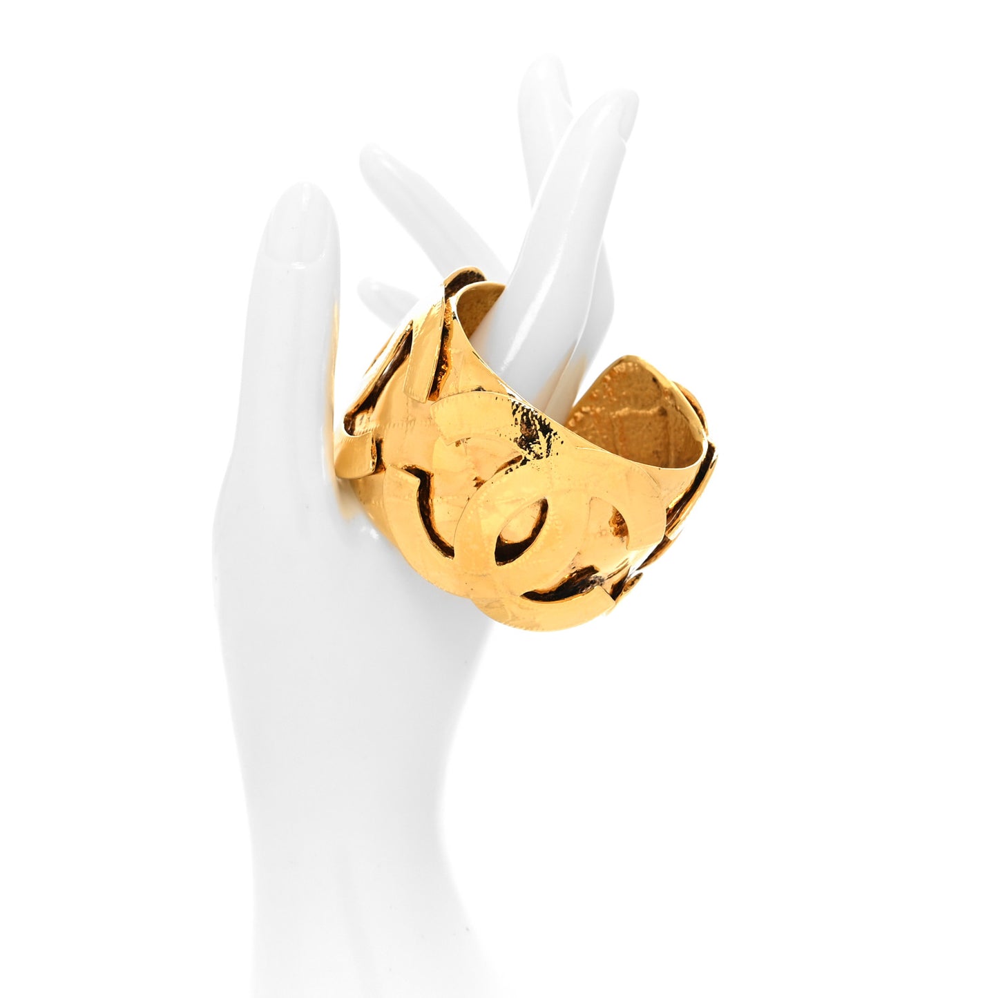 Three CC Cuff Gold