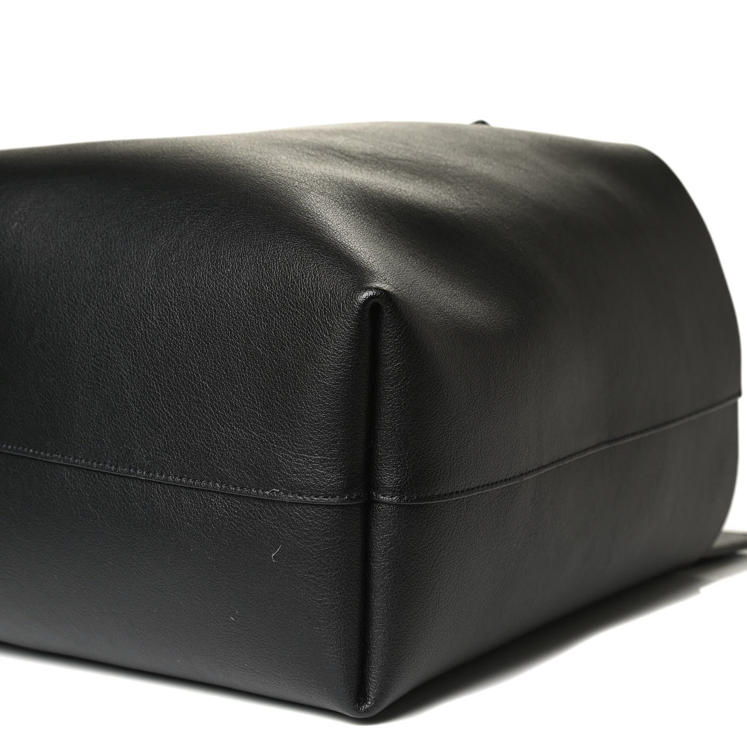 Saint Laurent Calfskin Large Shopping Tote Black 10 of 10