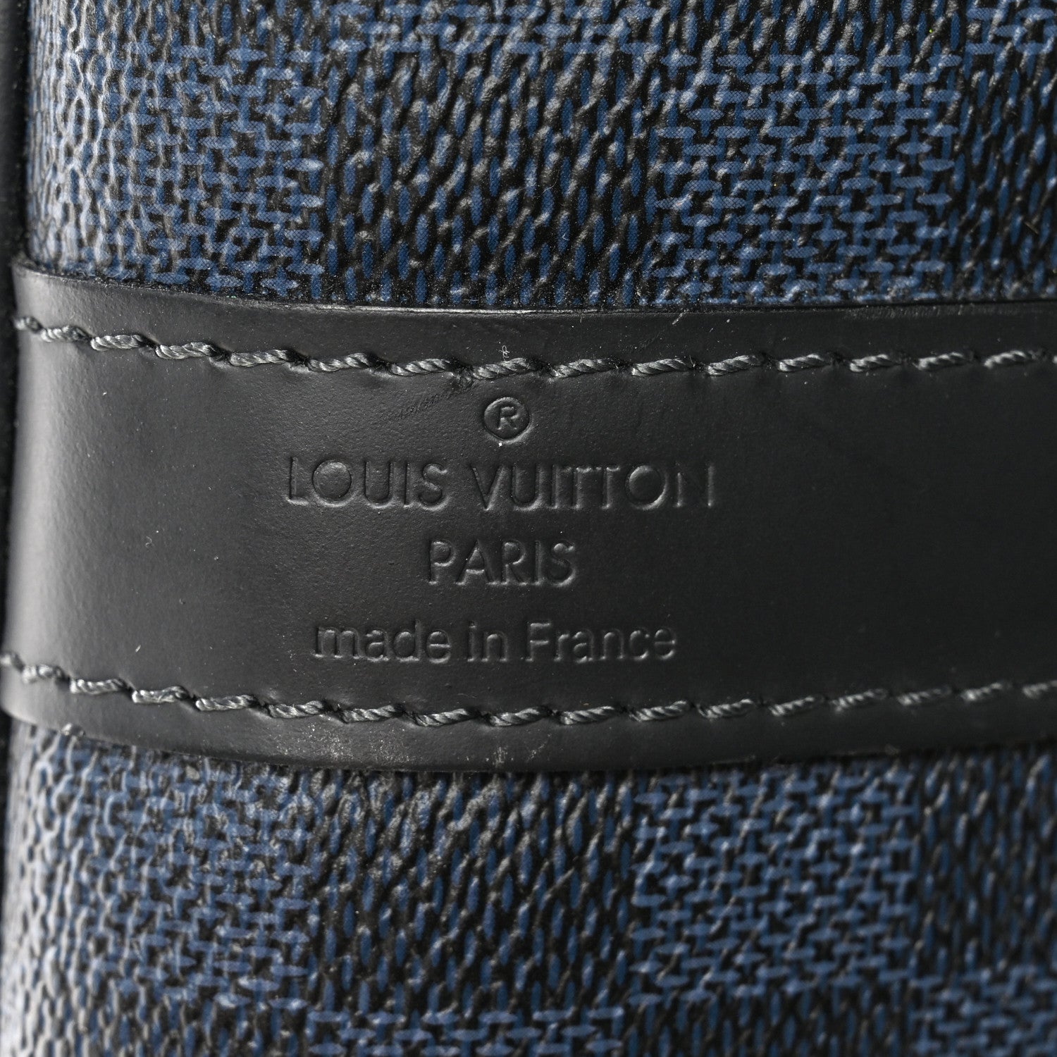 Louis Vuitton Damier Cobalt Jungle Keepall Bandouliere 55 6 of 11