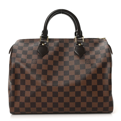 Louis Vuitton Damier Ebene Speedy 30 1 of 10