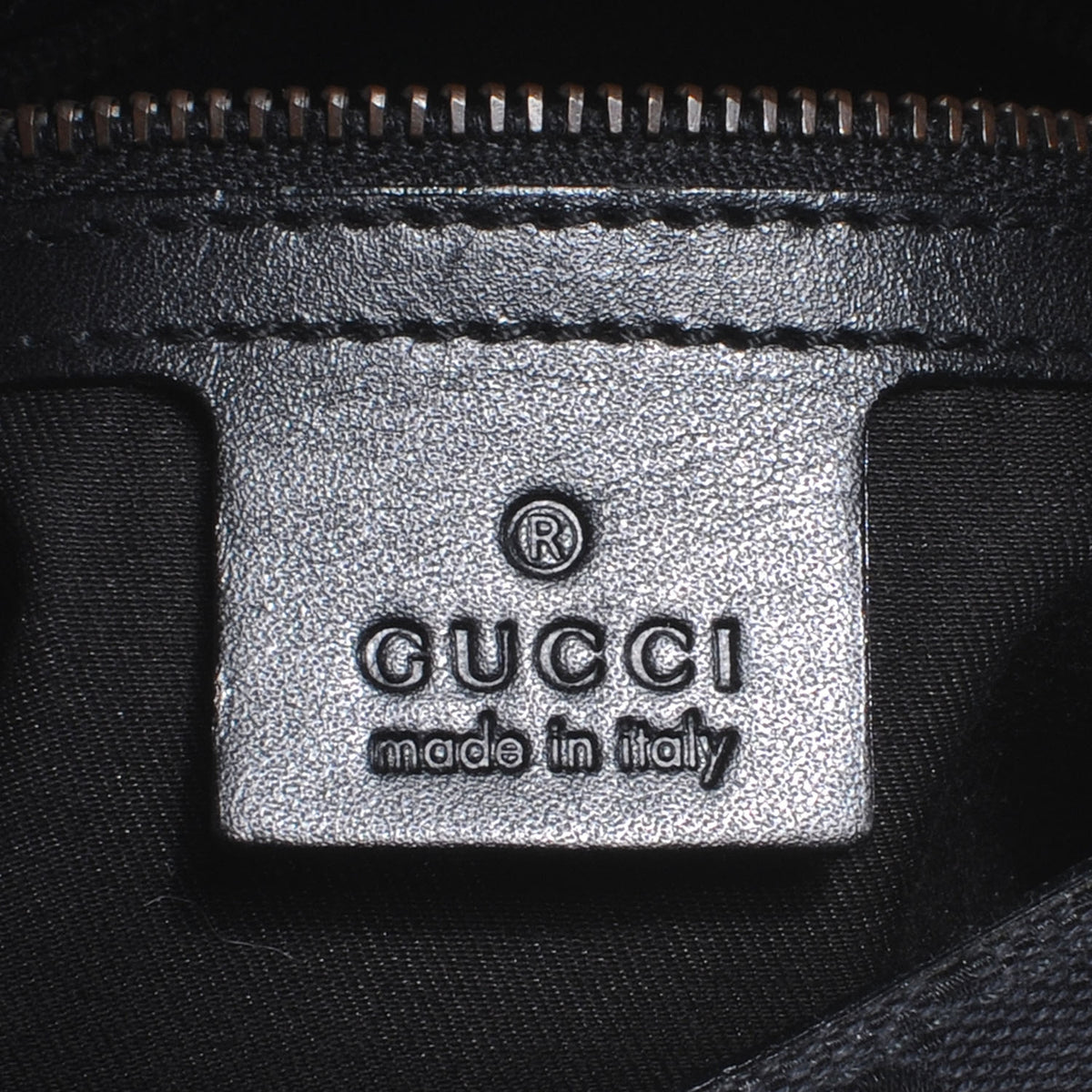 Gucci Monogram Horsebit Web Flap Bag Black 6 of 7