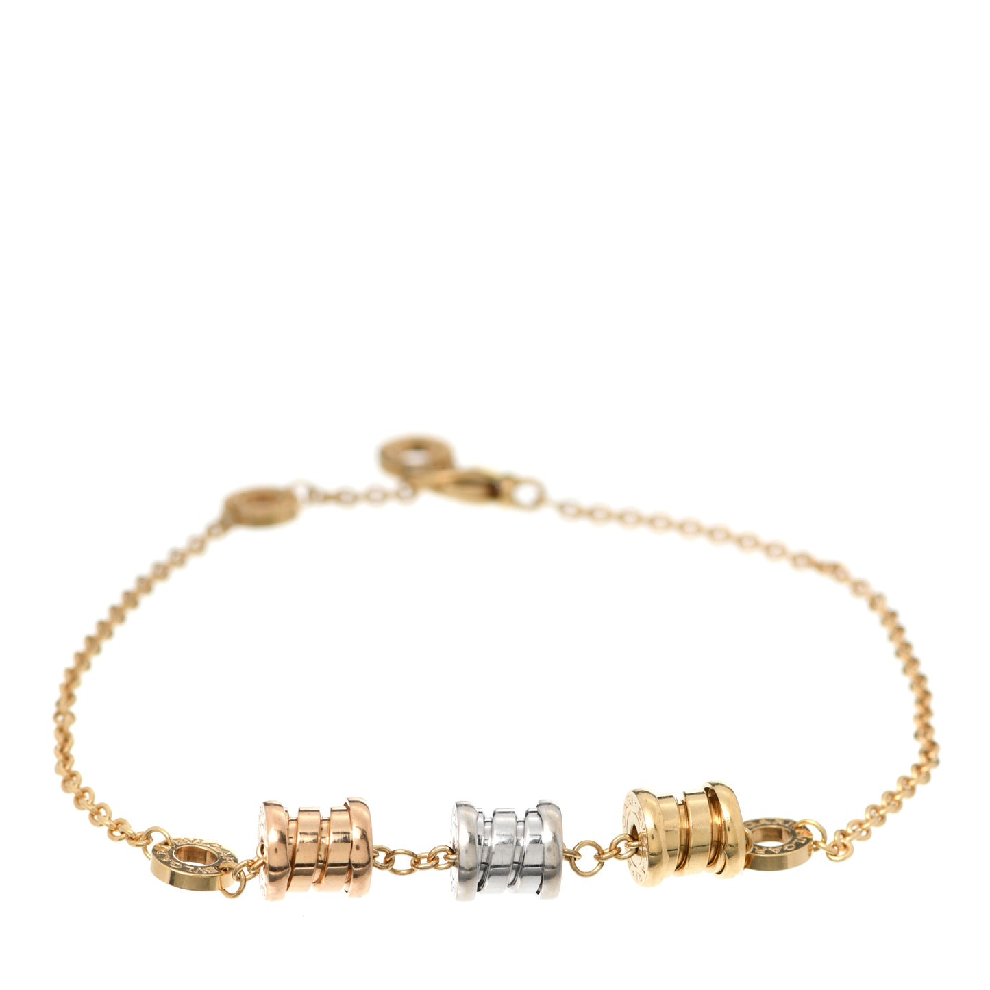 18K Yellow Rose White Gold B.Zero1 Bracelet