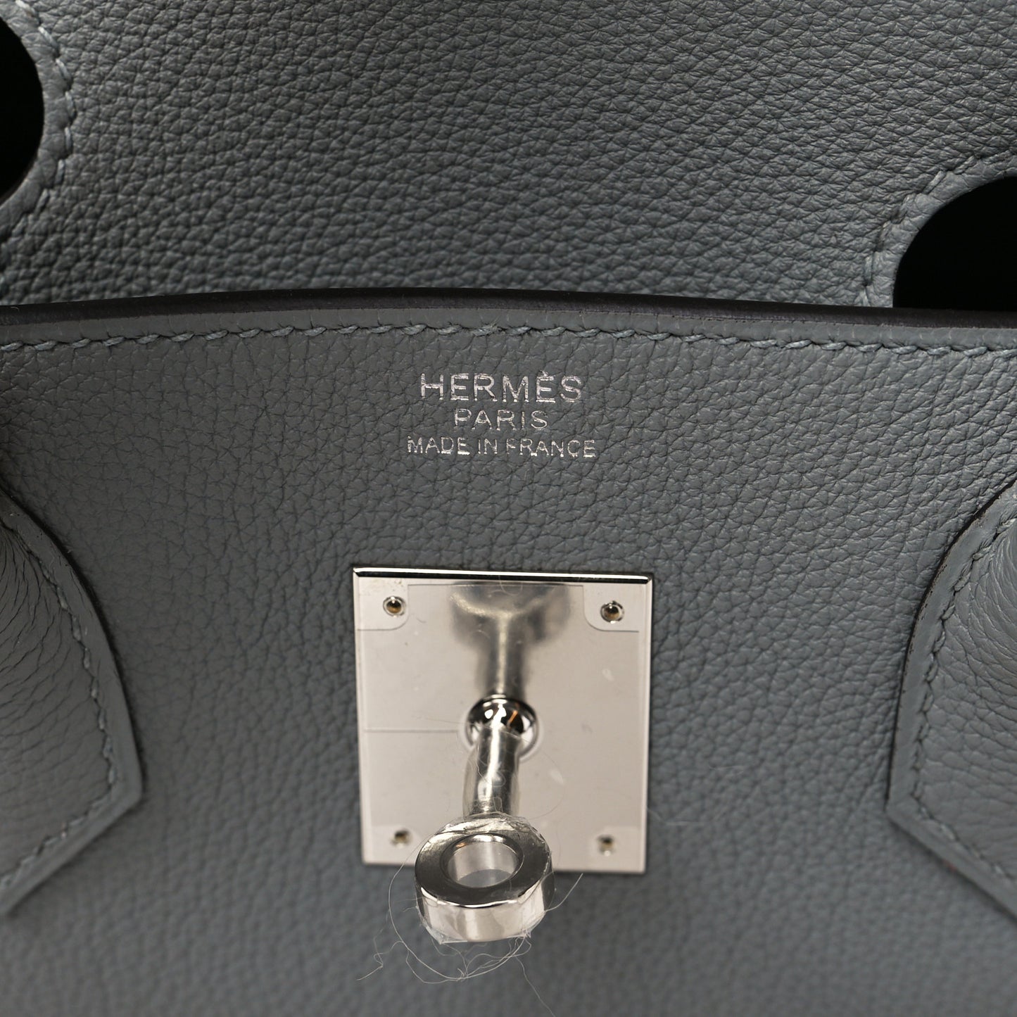 Togo Birkin 30 Gris Mouette
