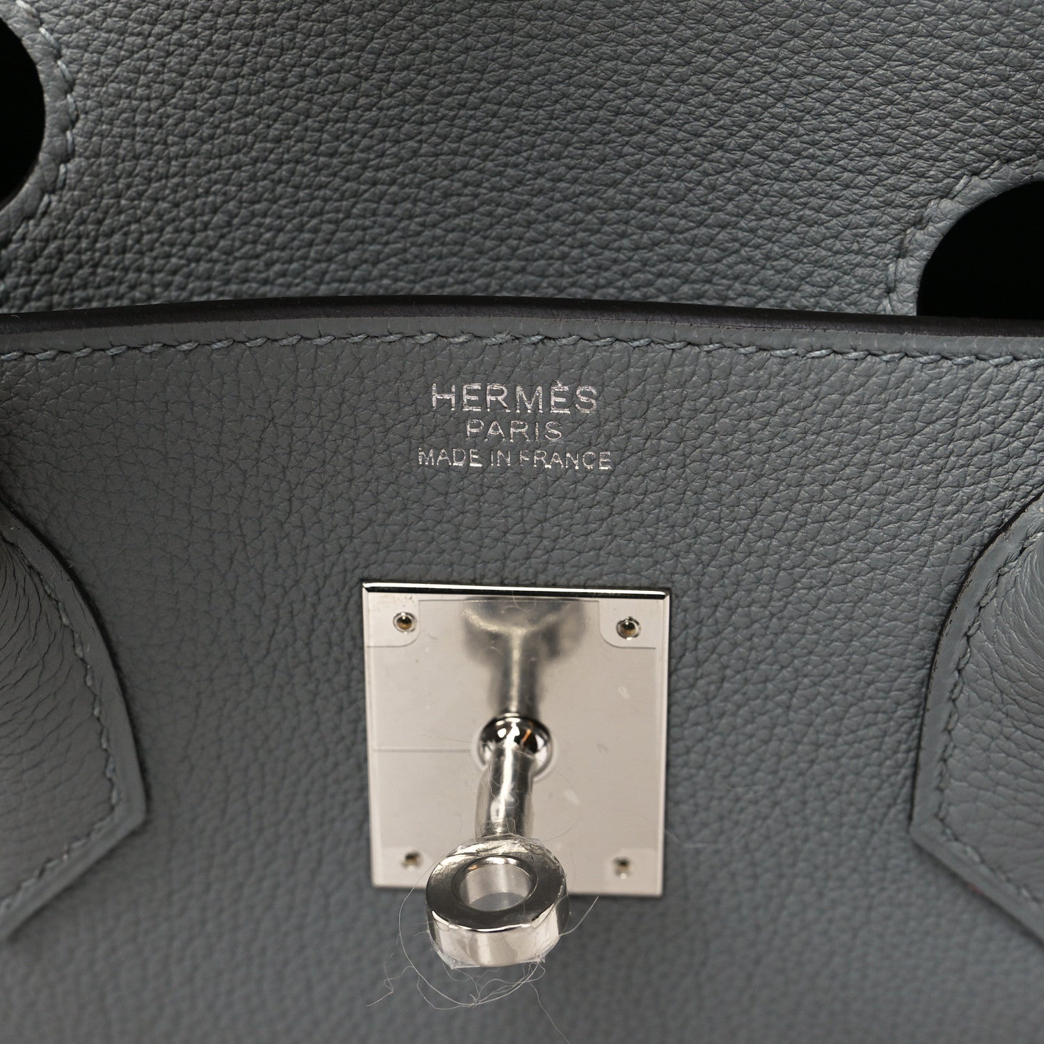 Hermes Togo Birkin 30 Gris Mouette 6 of 11