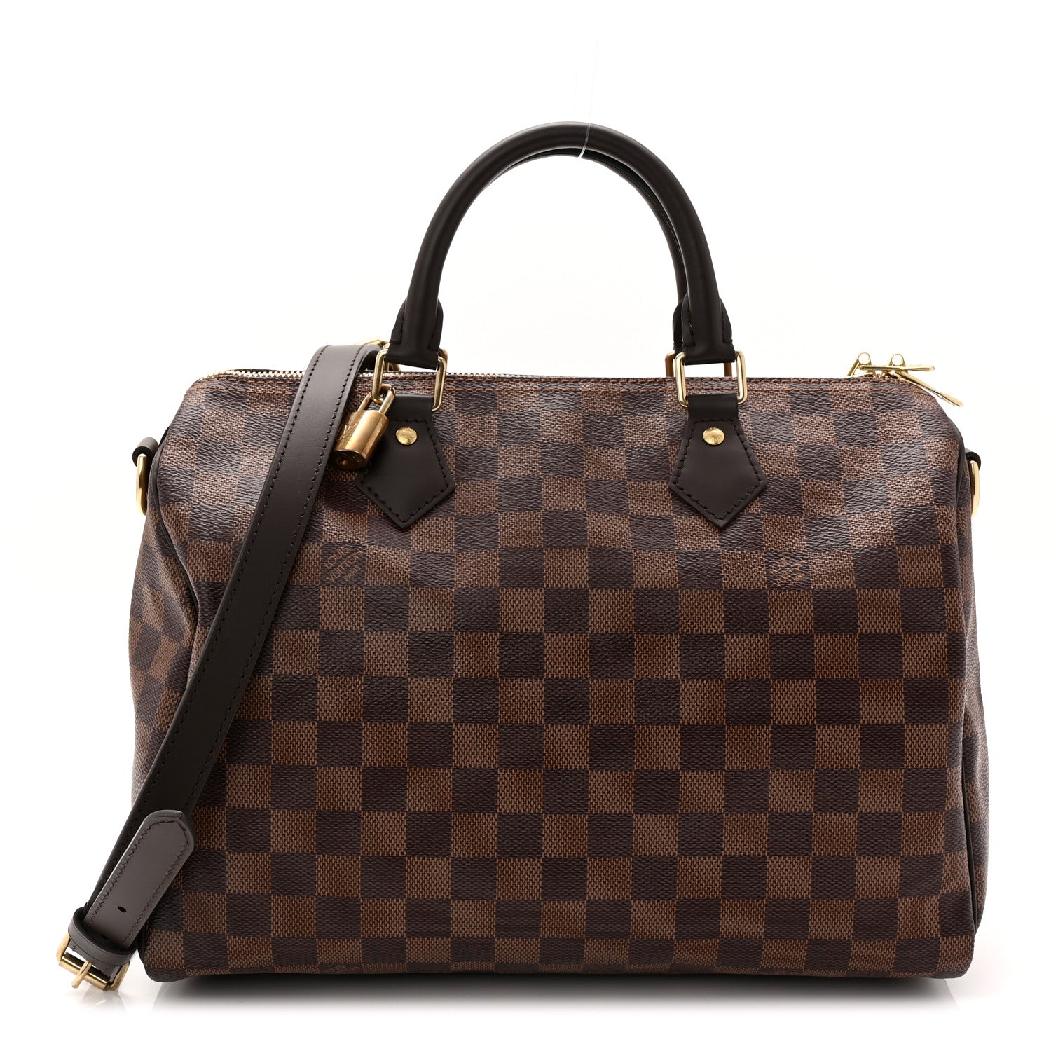 Louis Vuitton Damier Ebene Speedy Bandouliere 30 1 of 9