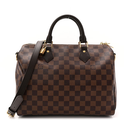 Louis Vuitton Damier Ebene Speedy Bandouliere 30 1 of 9