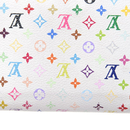Louis Vuitton Monogram Multicolor Zippy Wallet White Litchi 11 of 16