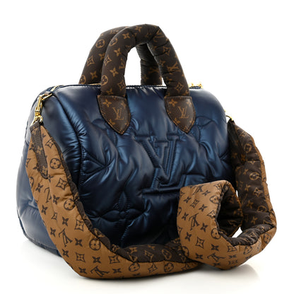 Louis Vuitton Econyl Mini Monogram Pillow Speedy Bandouliere 25 Navy 3 of 9