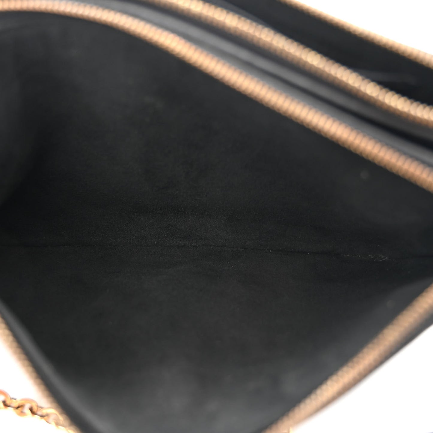 Empreinte Double Zip Pochette Black