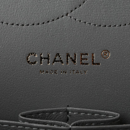 Chanel Caviar Quilted Jumbo Double Flap Grey 6 of 11
