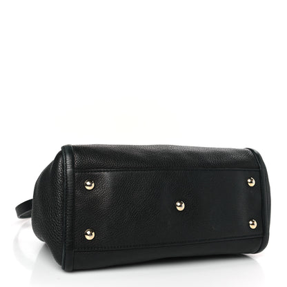 Gucci Pebbled Calfskin Small Soho Shoulder Bag Black 4 of 13