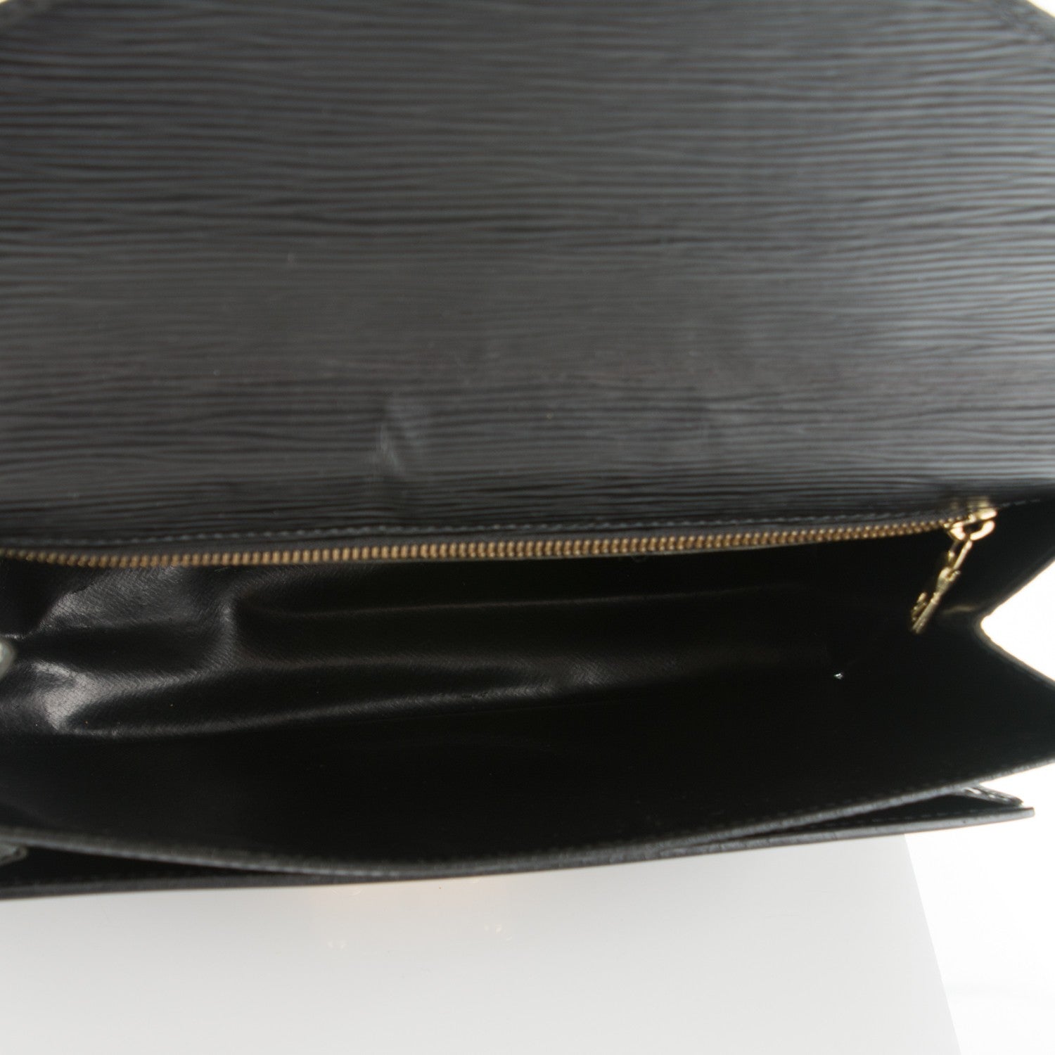 Louis Vuitton Epi Pochette Sellier Dragonne Clutch Black 5 of 6