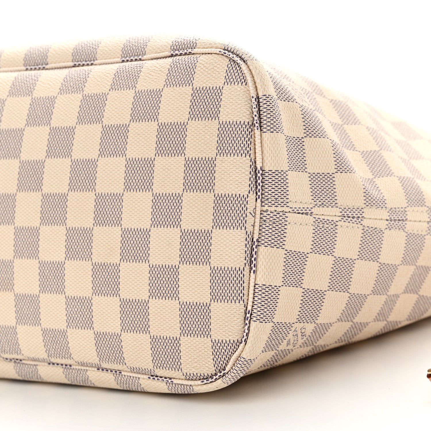 Louis Vuitton Damier Azur Neo Neverfull MM Rose Ballerine 9 of 14