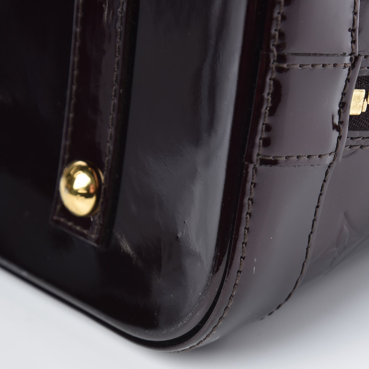Louis Vuitton Vernis Alma PM Amarante 12 of 12