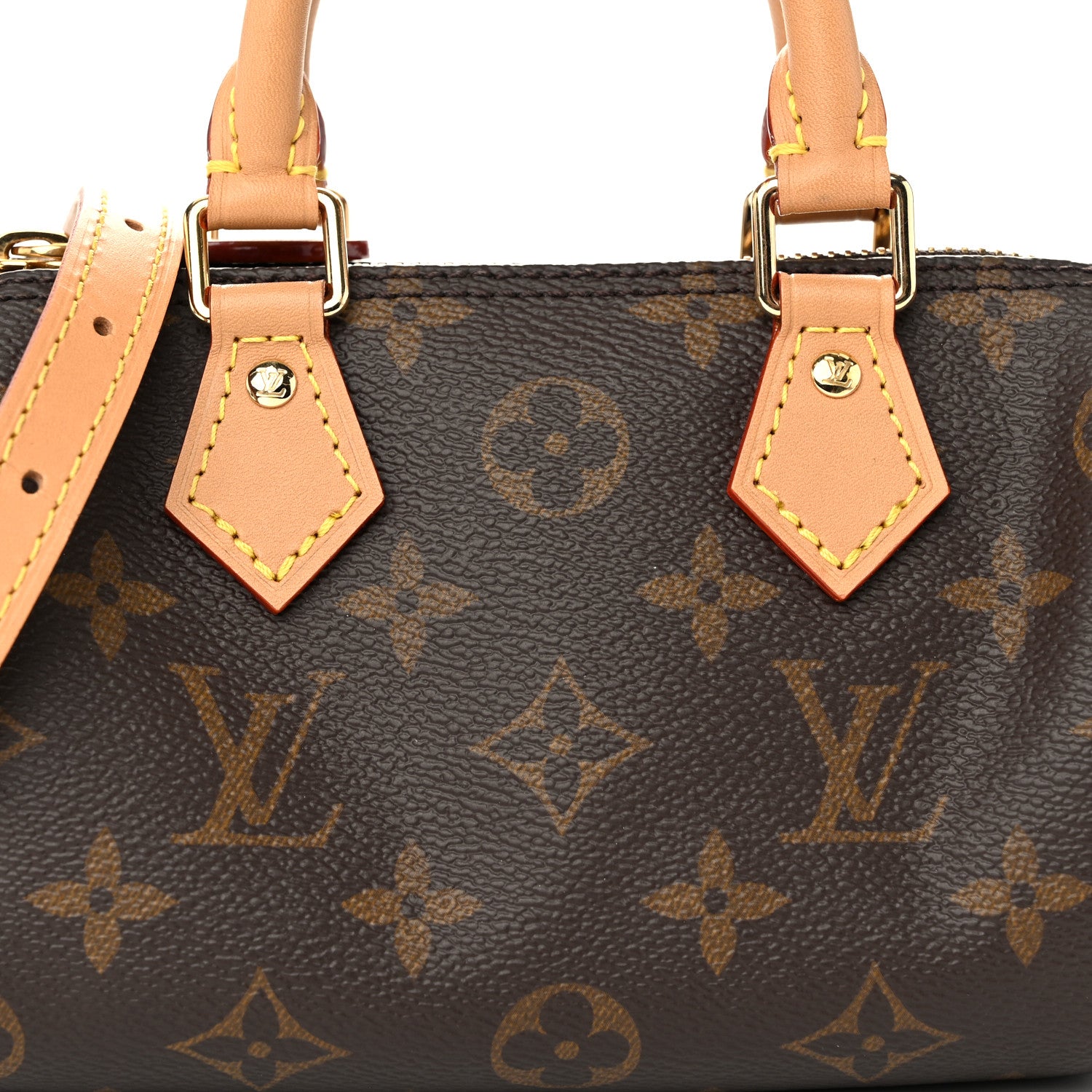 Louis Vuitton Monogram Nano Speedy Bandouliere 8 of 11