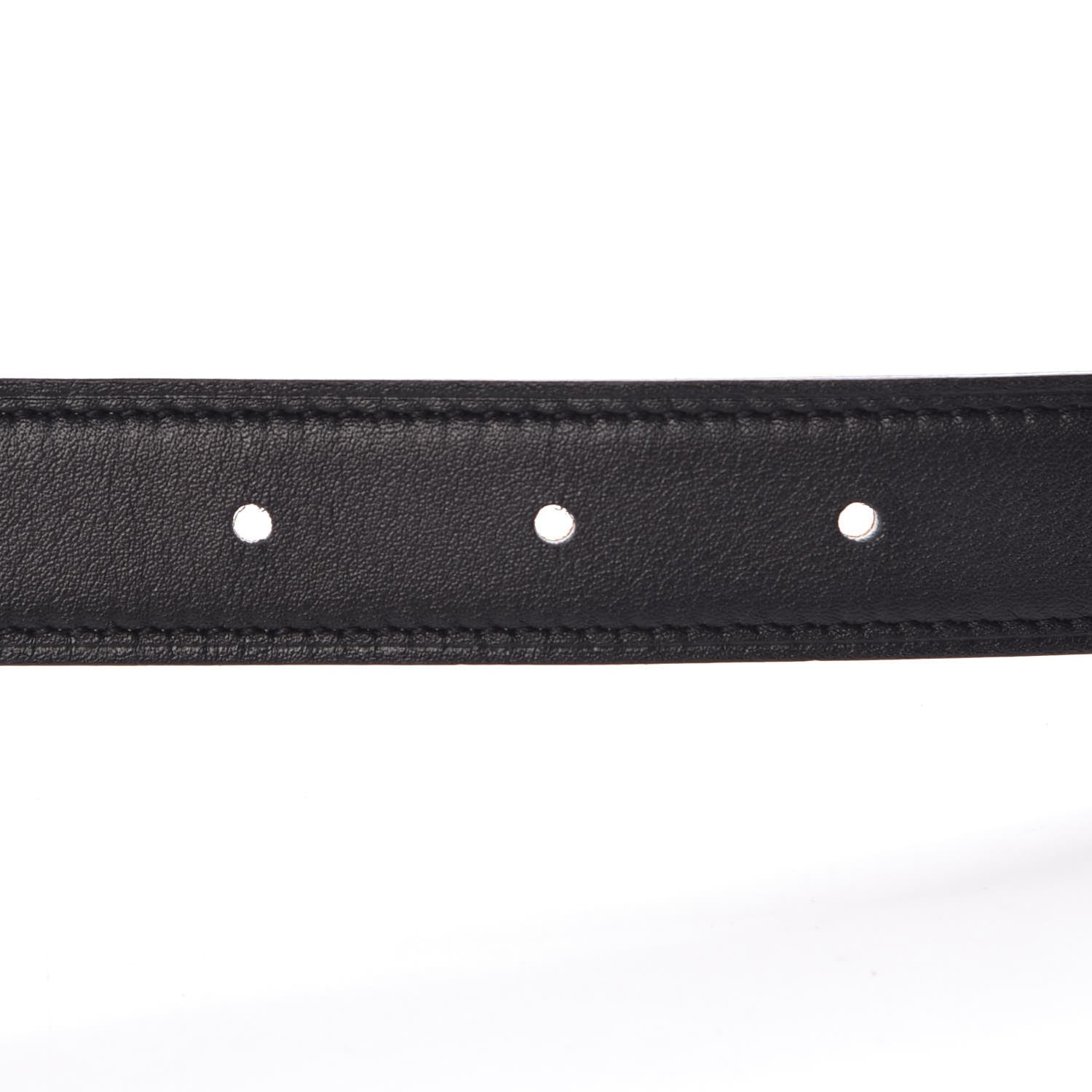 Hermes Swift Epsom 24mm Mini Constance H Belt 75 Black Gold 5 of 7